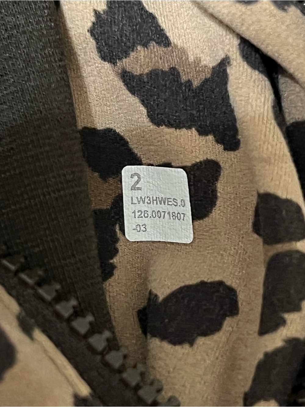 True Leopard Define Crop Jacket RARE - Picture 6 of 8